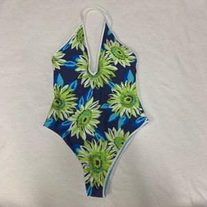 Aerie Flower One Piece Swimsuit